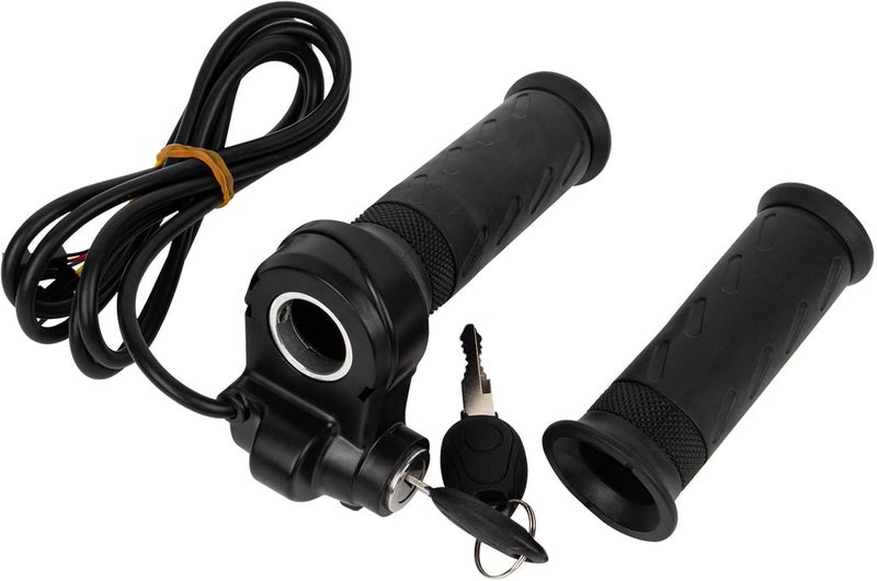 psler دراجة كهربائية كاملة مع دواسة لريدستار Q20 - دواسة كاملة بزاوية 22 مم 3 دبابيس، دواسة دراجة كهربائية عالمية مع مفتاح - Image 1